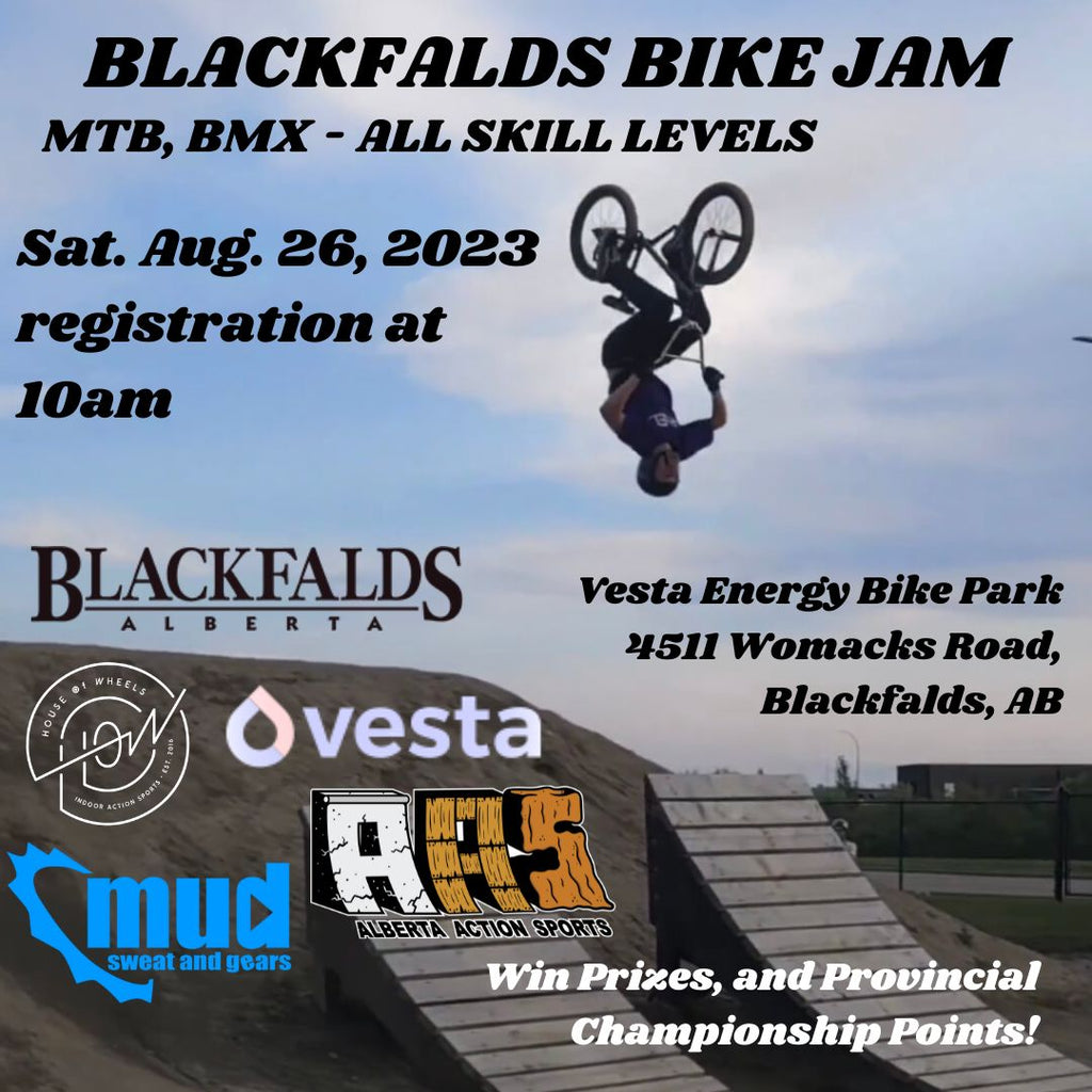 AAS - Blackfalds Bike Park Jump Jam! - Aug 26. 10am-5pm