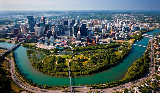 Aerial Tour of Calgary for 3