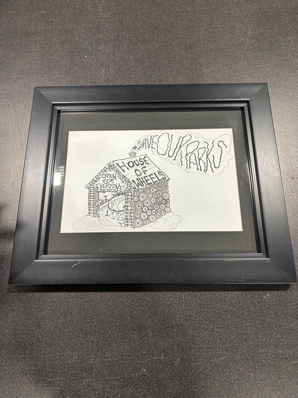 SaveHOW Hand Drawing in Frame