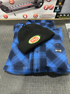 NHS - Independent Blue Flannel & Hat (M)