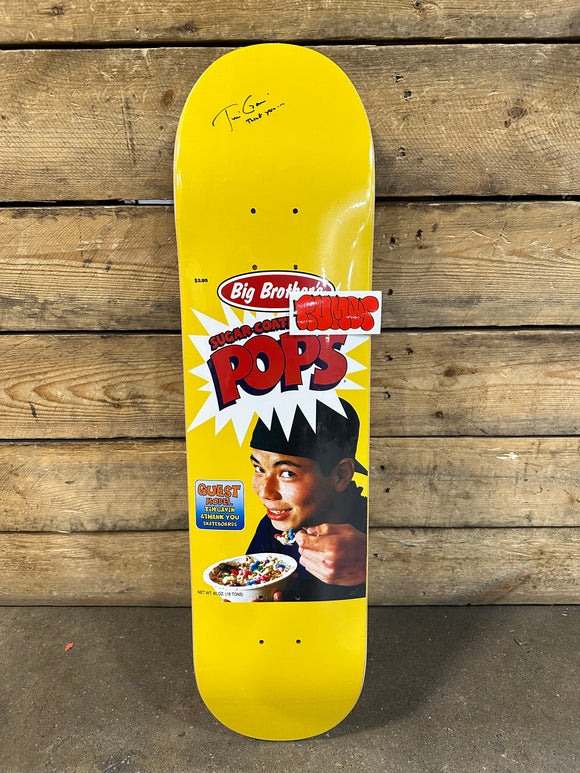 Signed Tim Gavin Big Brother re-issue Board