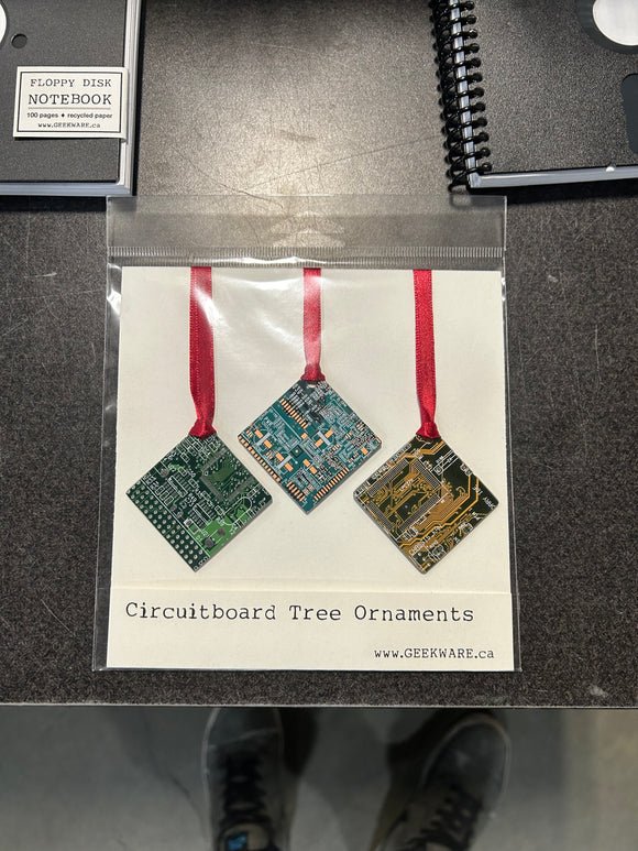 Circuit Board Tree Ornament